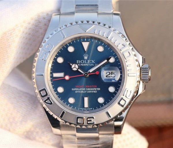 Rolex Yacht-Master 116622 JF Blue Dial SS Bracelet SH3135