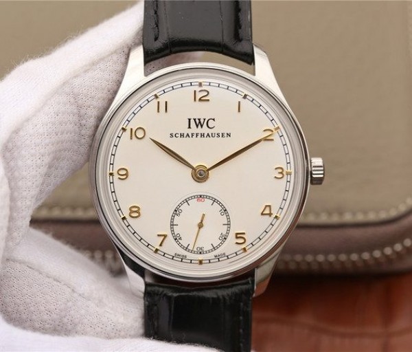 IWC ZF Portuguese IW545408 White Dial Leather Strap A6498