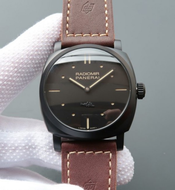 Panerai SF PAM577 Thick Brown Leather Strap P.3000 Super Clone