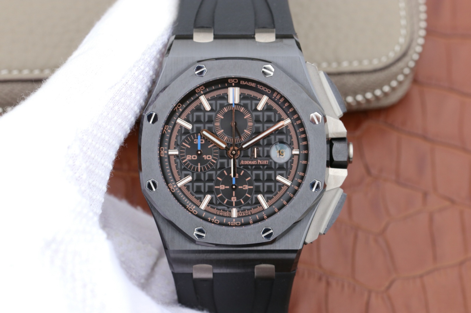 Audemars Piguet Royal Oak Offshore 18K Rose Gold 26406FR-1:1 Superclone