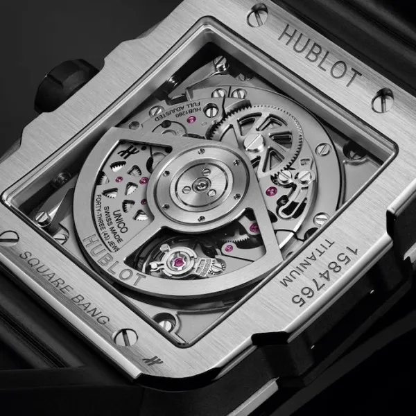 Hublot Square Bang Men Automatic Skeleton Rubber Watch 821.NX.0170.RX - view 5