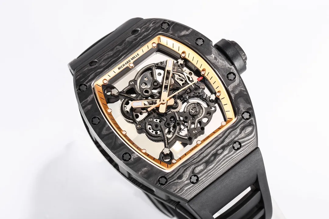 Richard Mille RM055 Black Carbon Watch - view 3