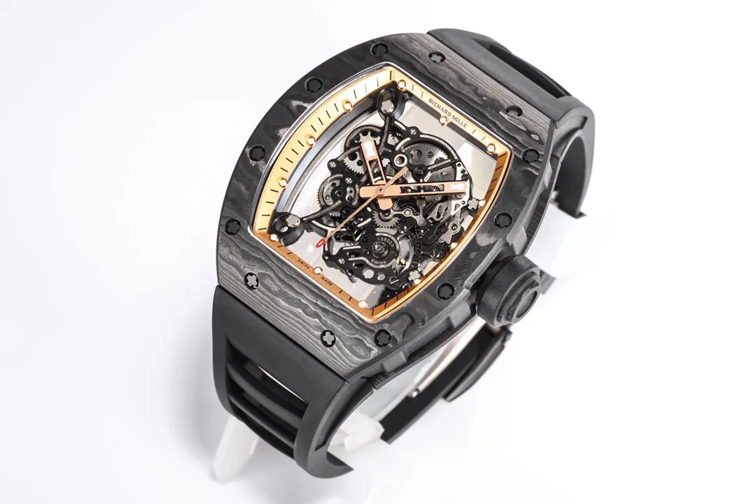 Richard Mille RM055 Black Carbon Watch - view 4