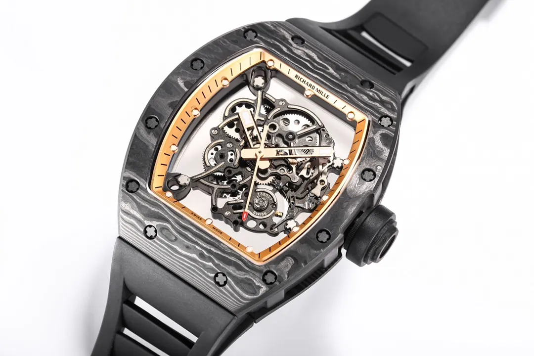 Richard Mille RM055 Black Carbon Watch - view 5
