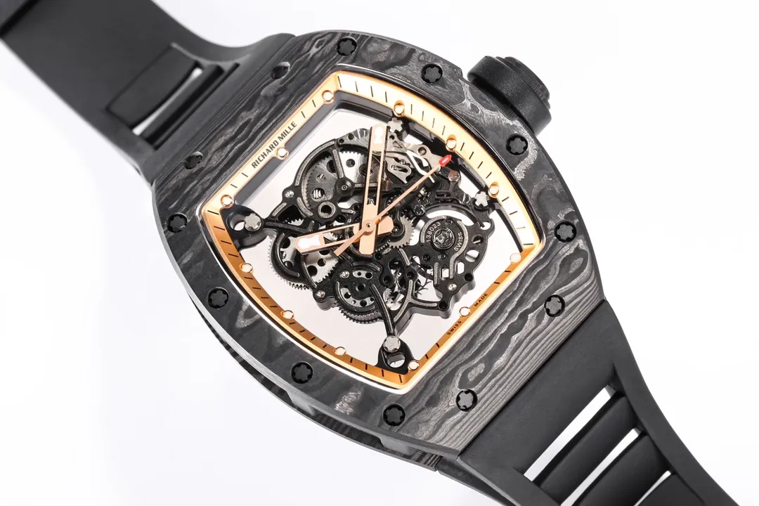 Richard Mille RM055 Black Carbon Watch - view 6