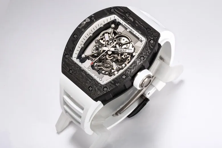 Richard Mille RM055 Black Carbon Fiber Watch - view 3