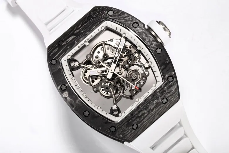 Richard Mille RM055 Black Carbon Fiber Watch - view 5