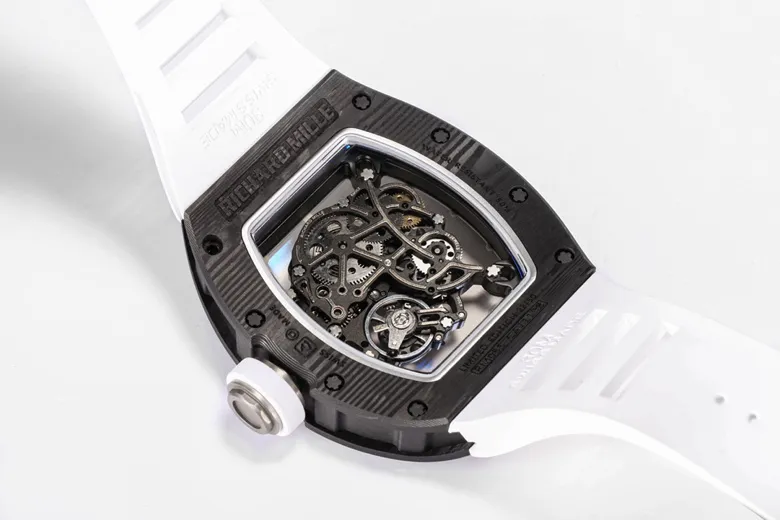 Richard Mille RM055 Black Carbon Fiber Watch - view 8