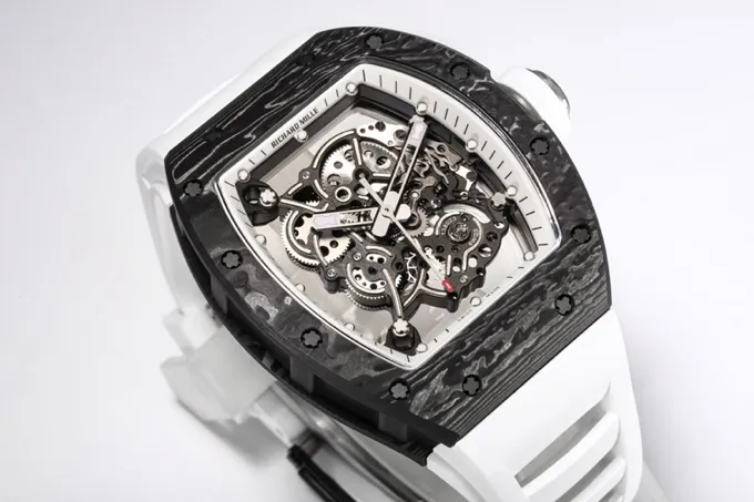 Richard Mille RM055 Black Carbon Fiber Watch - view 10