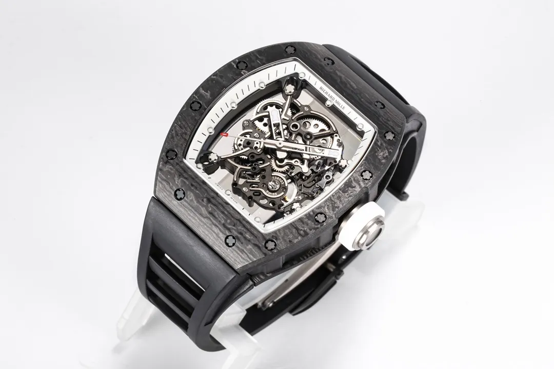 Richard Mille RM055 Black Carbon Watch - view 4