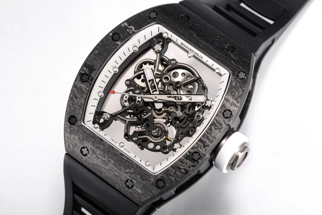 Richard Mille RM055 Black Carbon Watch - view 5