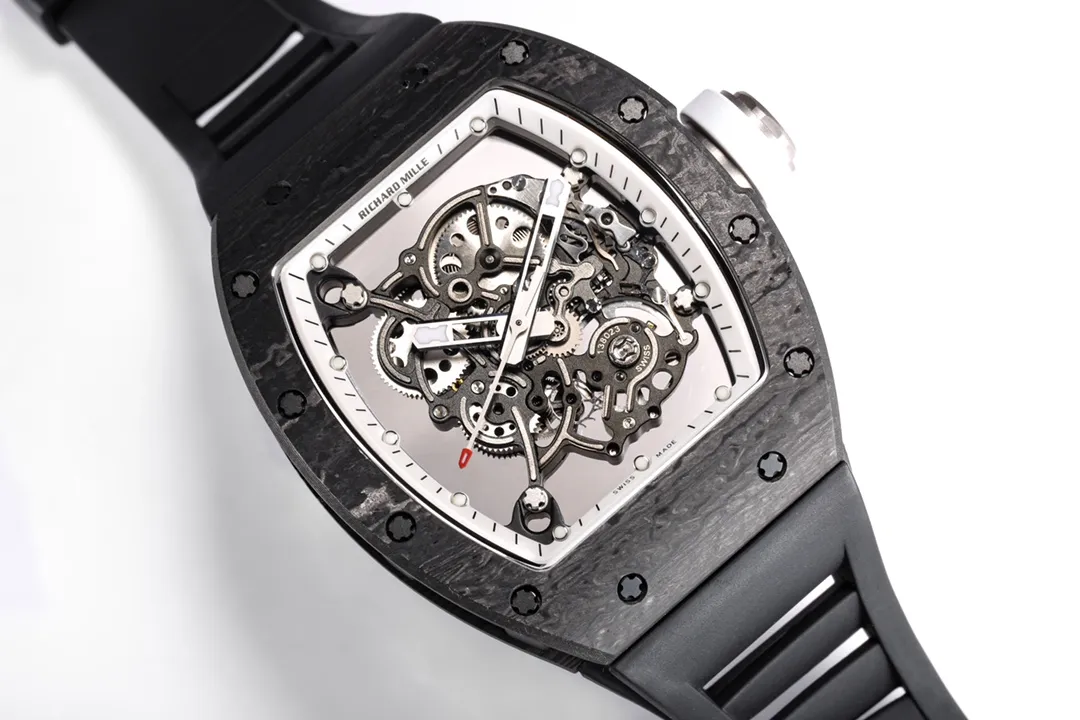Richard Mille RM055 Black Carbon Watch - view 6