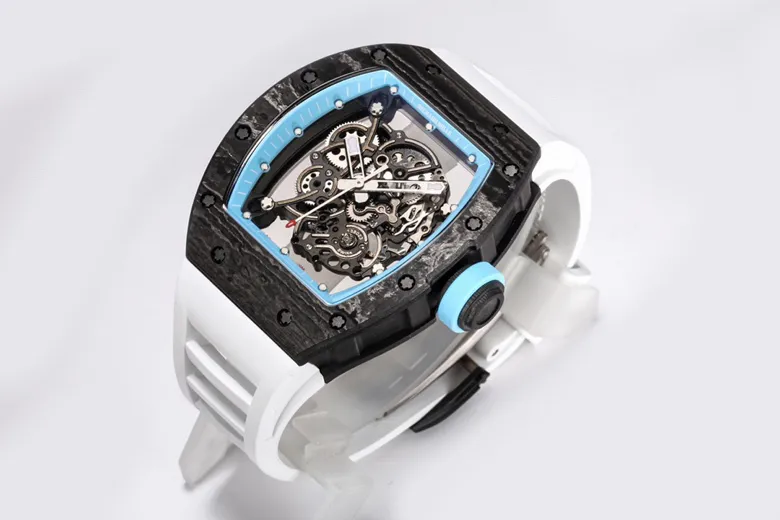 Richard Mille RM055 Black Carbon Fiber Watch - view 3