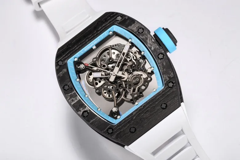 Richard Mille RM055 Black Carbon Fiber Watch - view 4