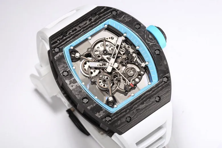 Richard Mille RM055 Black Carbon Fiber Watch - view 9