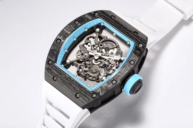 Richard Mille RM055 Black Carbon Fiber Watch - view 10