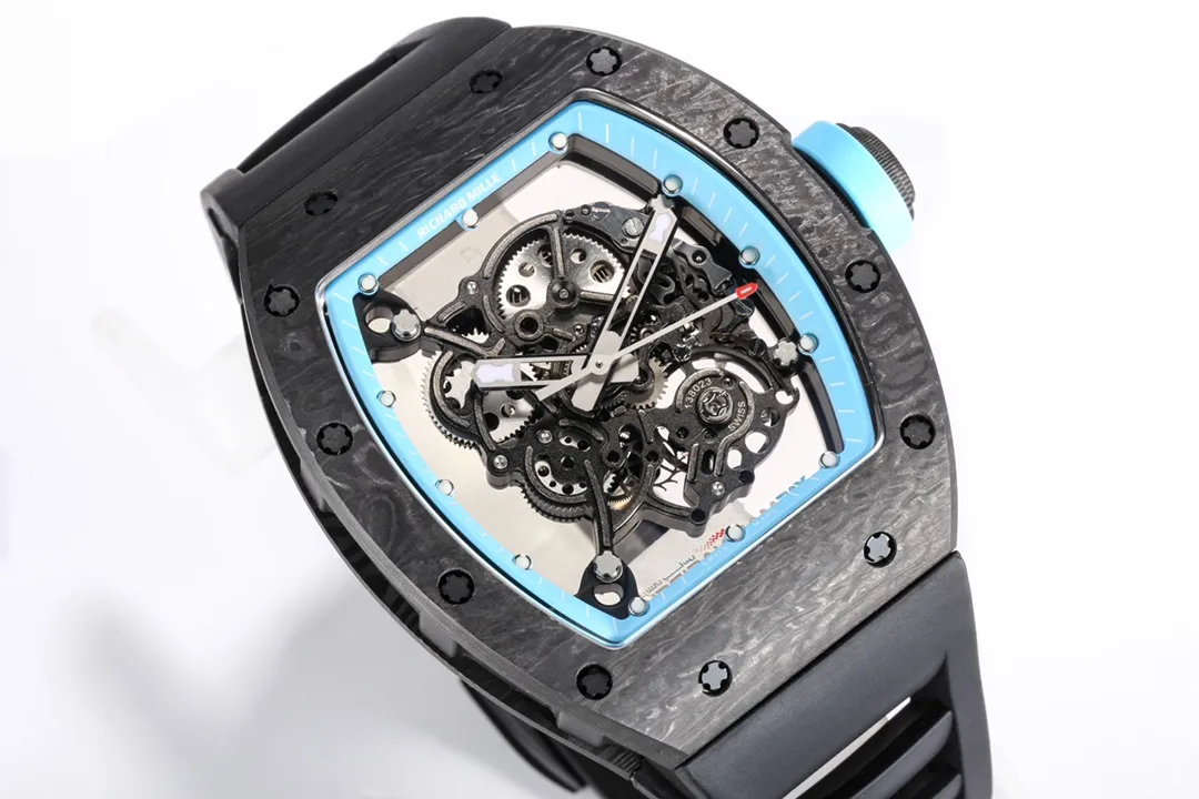 Richard Mille RM055 Black Carbon Watch - view 3