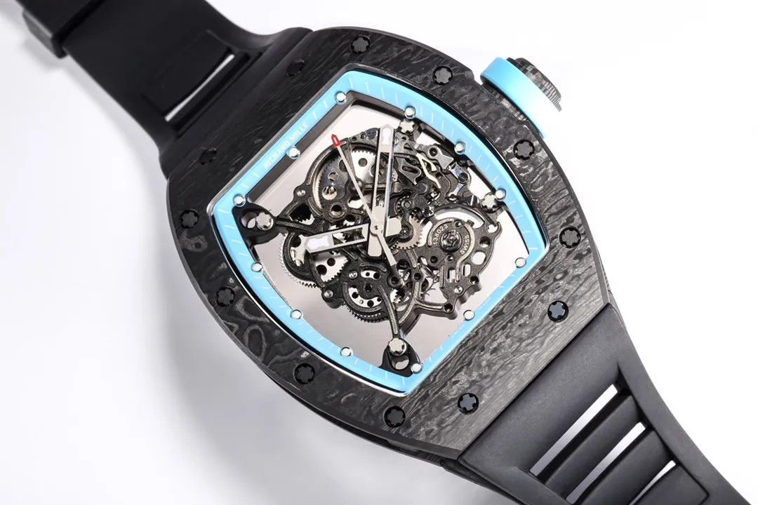 Richard Mille RM055 Black Carbon Watch - view 6