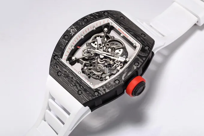 Richard Mille RM055 Black Carbon Fiber Watch - view 4
