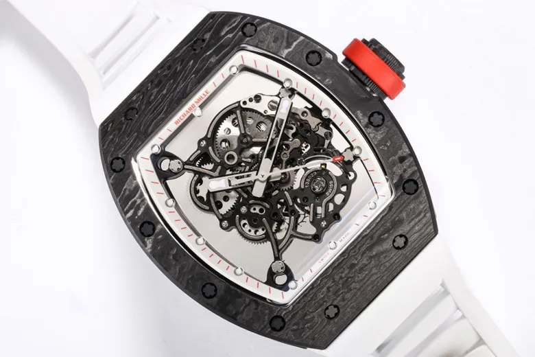 Richard Mille RM055 Black Carbon Fiber Watch - view 5
