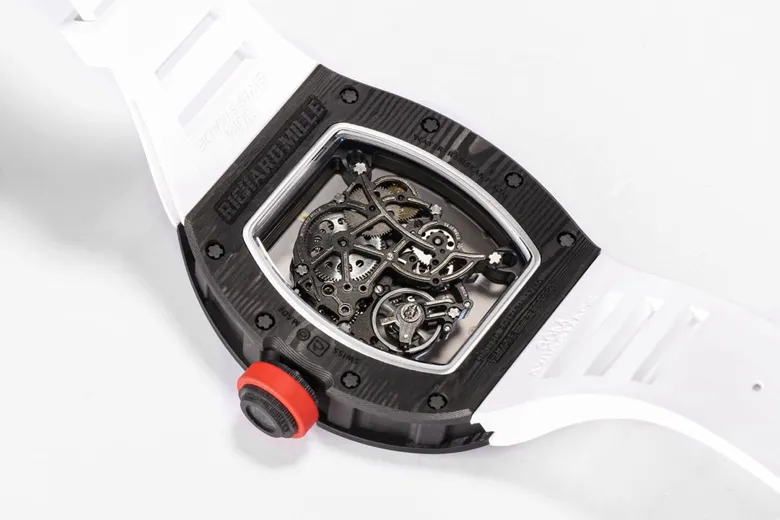 Richard Mille RM055 Black Carbon Fiber Watch - view 8