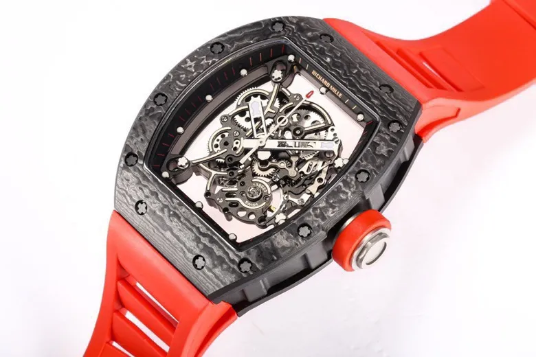 Richard Mille RM055 Red Carbon Fiber Watch - view 3