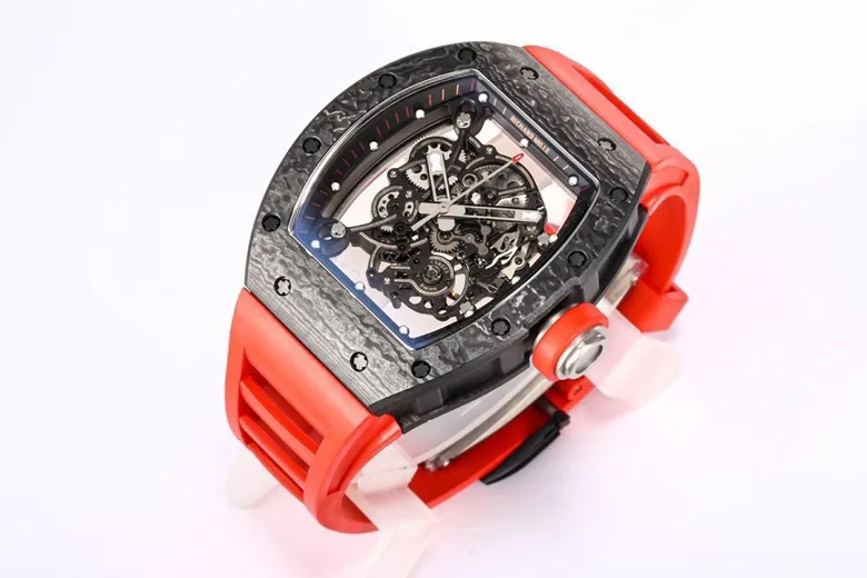 Richard Mille RM055 Red Carbon Fiber Watch - view 4