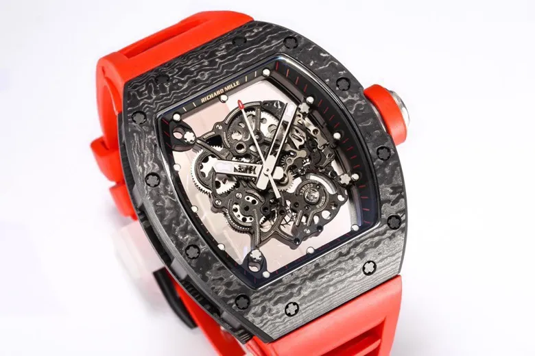 Richard Mille RM055 Red Carbon Fiber Watch - view 8