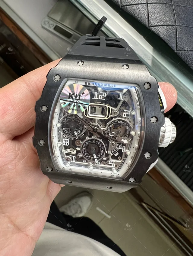 Richard Mille RM1103 Titanium Black Replica - view 3