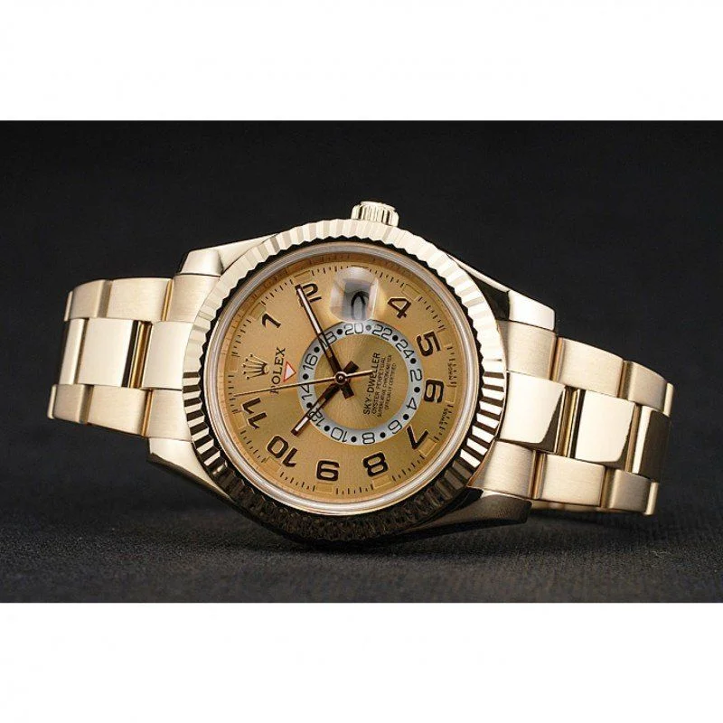 Rolex Sky-Dweller 41mm Gold Dial 80243 - gallery