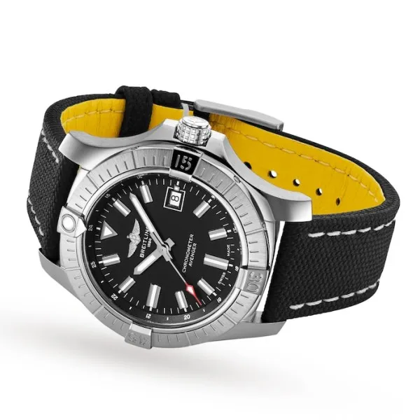 Breitling Avenger Men Automatic Black Fabric Watch A17318101B1X2 - view 4