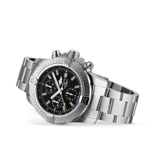 Breitling Avenger Men Automatic Black Stainless Steel Watch A13317101B1A1 - view 3