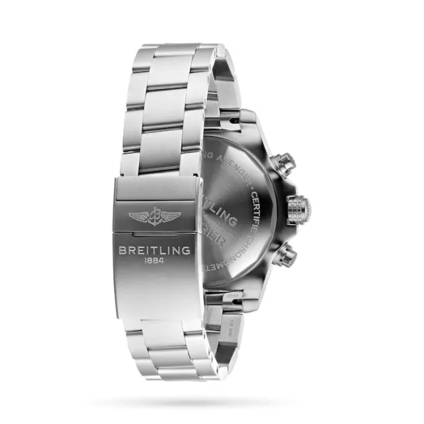 Breitling Avenger Men Automatic Black Stainless Steel Watch A13317101B1A1 - view 4