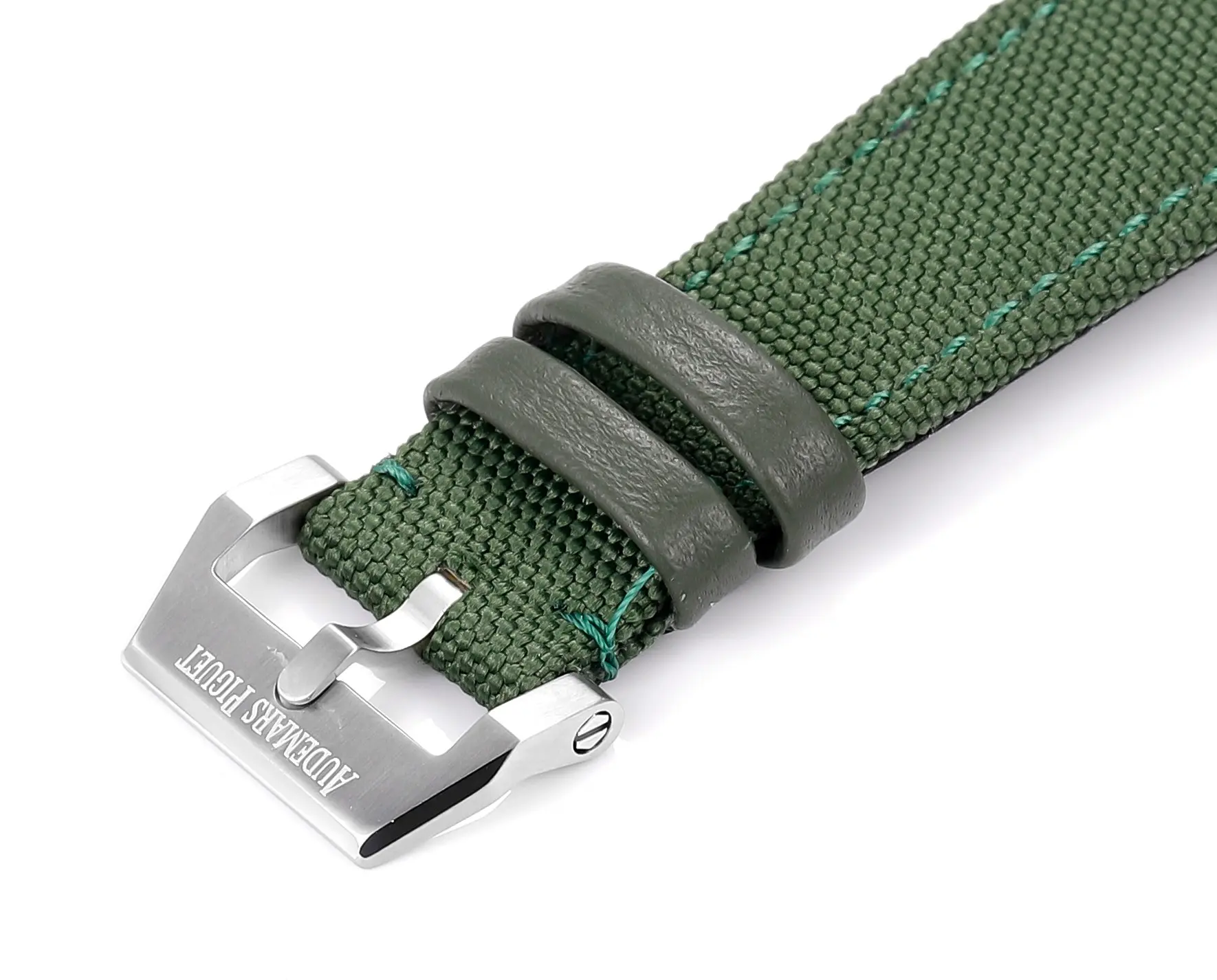 watch Audemars Piguet CODE 11.59 Green Dial Stainless Steel Watch with Fabric Strap - view 5