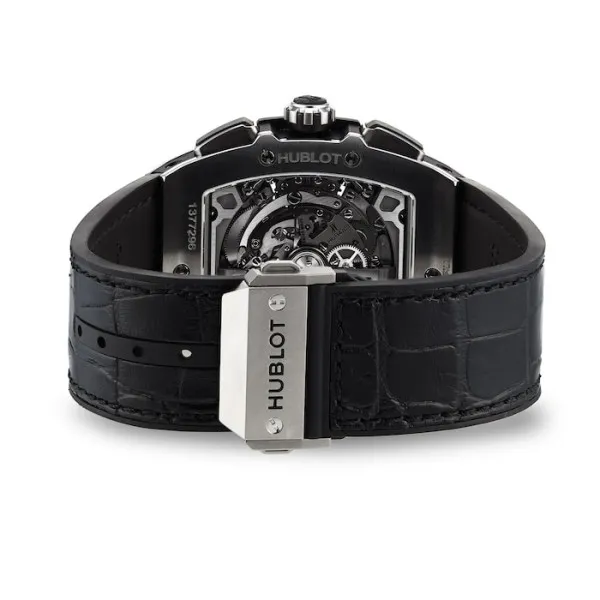 Hublot Spirit Of Big Bang Men Automatic Skeleton Leather Watch 601.NM.0173.LR - gallery