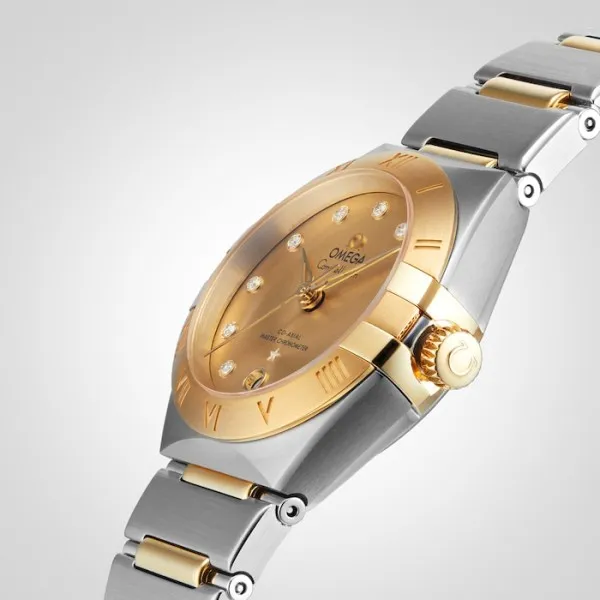 Omega Constellation Women Automatic Champagne Stainless Steel Watch O13120292058001 - gallery