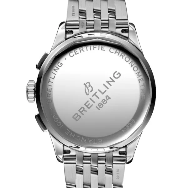 Breitling Premier Men Automatic Black Stainless Steel Watch A13315351B1A1 - gallery