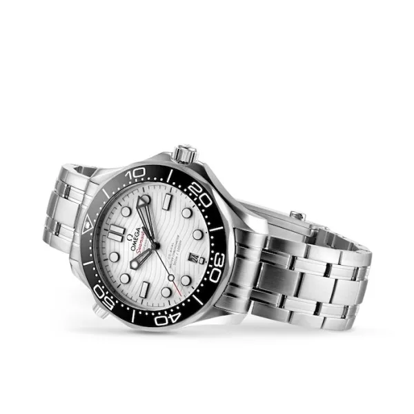 Omega Seamaster Men Automatic White Stainless Steel Watch O21030422004001 - gallery