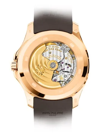 Patek Philippe Aquanaut Date Brown Strap Rose Gold 5167R-001 - view 3