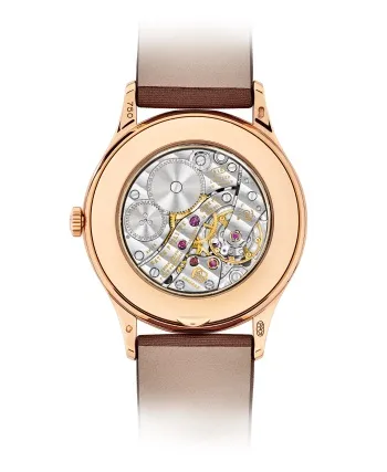 Patek Philippe Calatrava Diamond Brown Dial Ladies Watch 4897R-001 - view 3