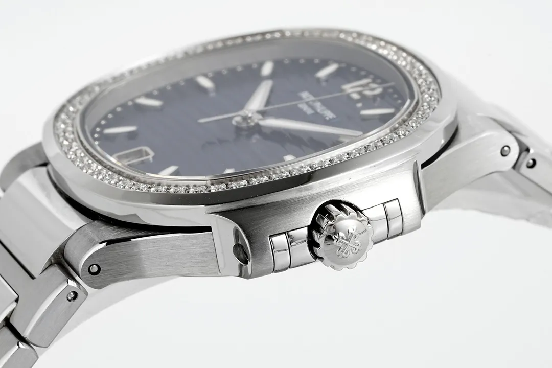 Patek Philippe Blue Nautilus Ladies Watch - view 7