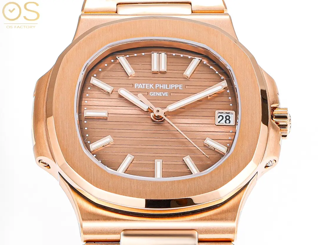 OSFactory Rose Gold Nautilus Style Watch - view 3
