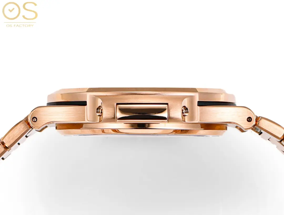 OSFactory Rose Gold Nautilus Style Watch - view 7
