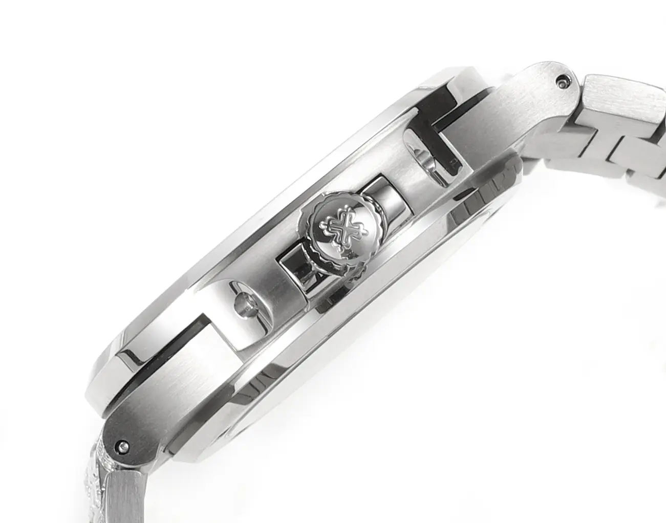 Patek Philippe White Gold Ruby Nautilus Watch - view 7