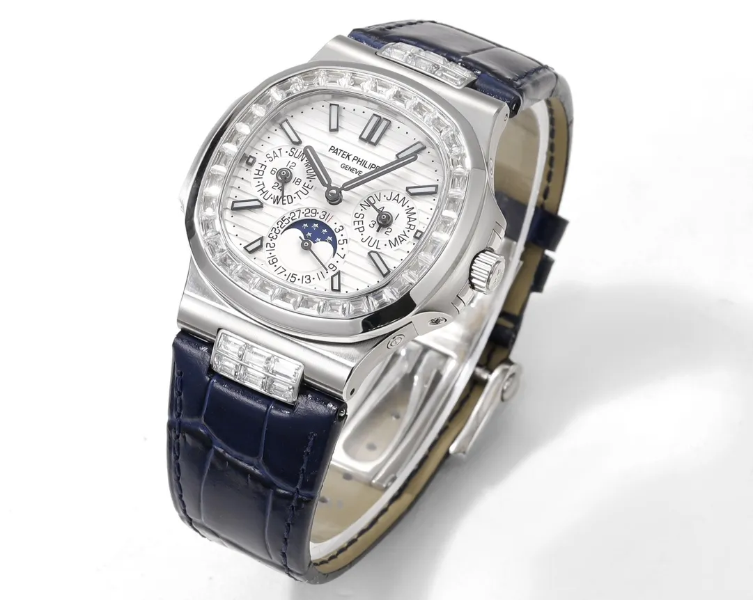 TW Patek Philippe Blue Nautilus Watch - view 4
