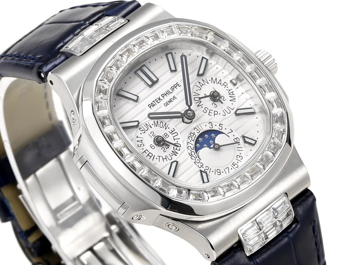 TW Patek Philippe Blue Nautilus Watch - view 6
