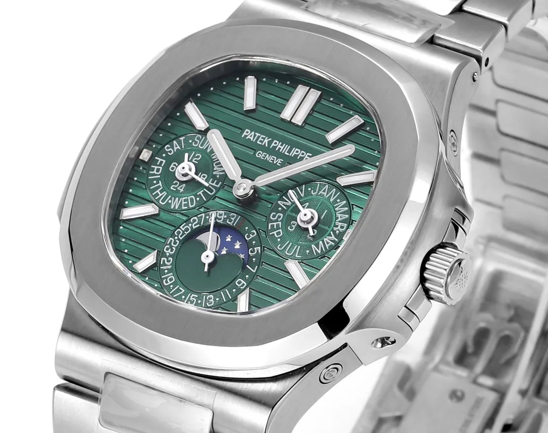 TW Patek Philippe Green Nautilus Watch - view 5
