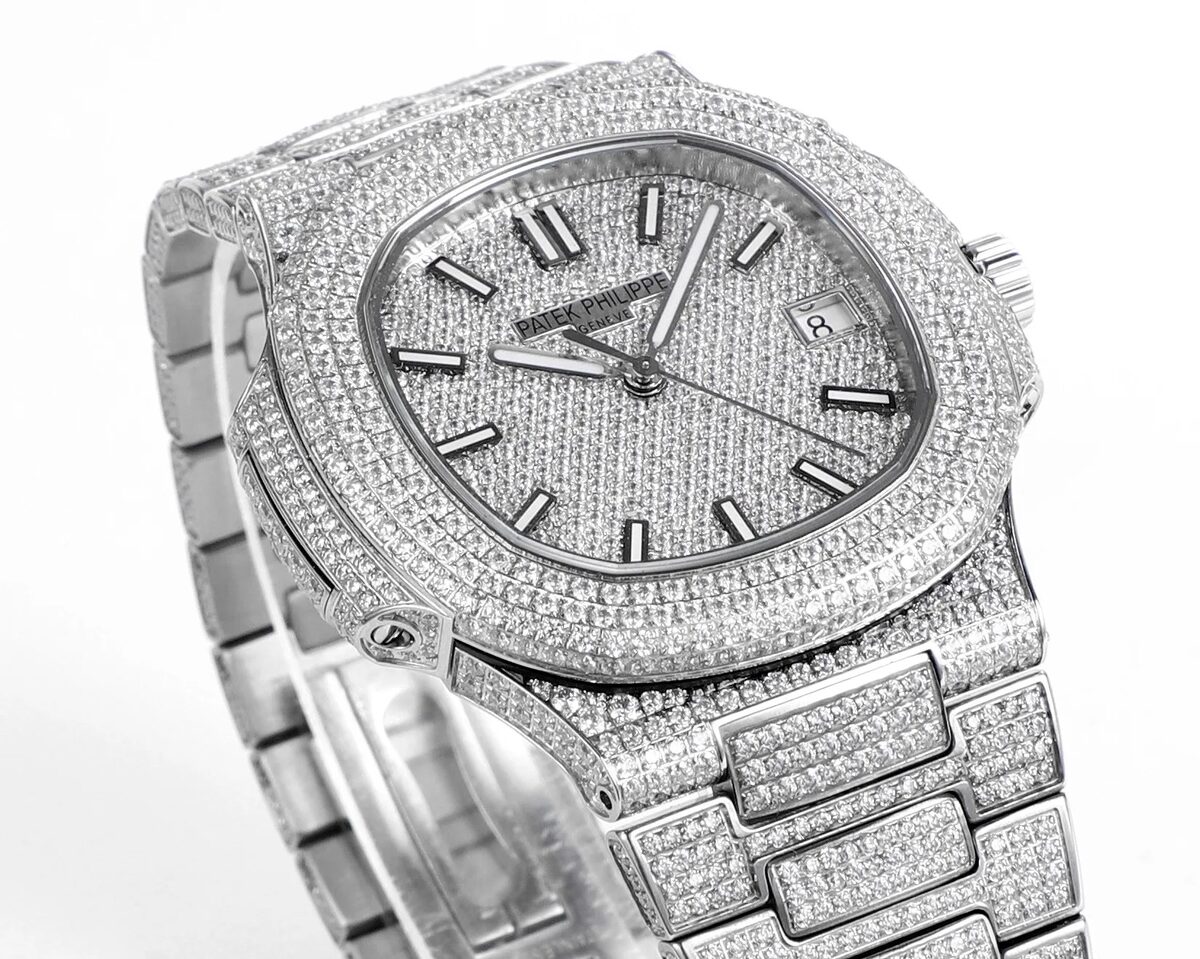 Patek Philippe Nautilus Platinum Watch - view 5