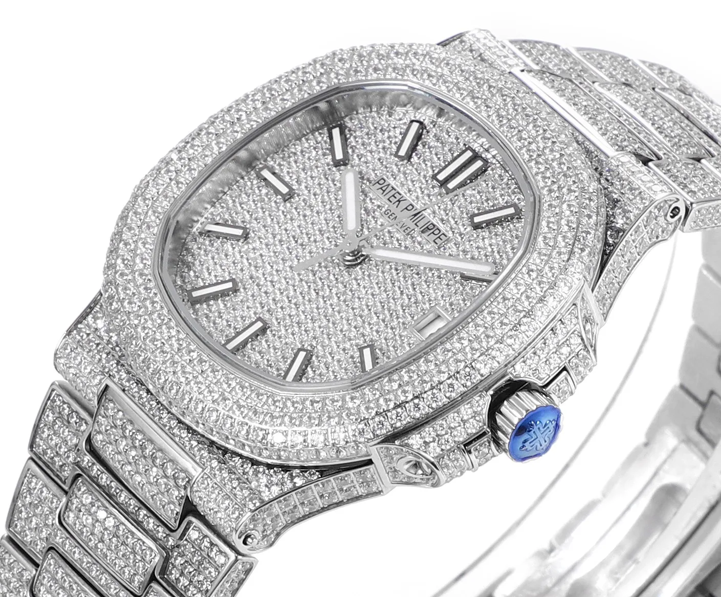Patek Philippe Nautilus Platinum Watch - view 6