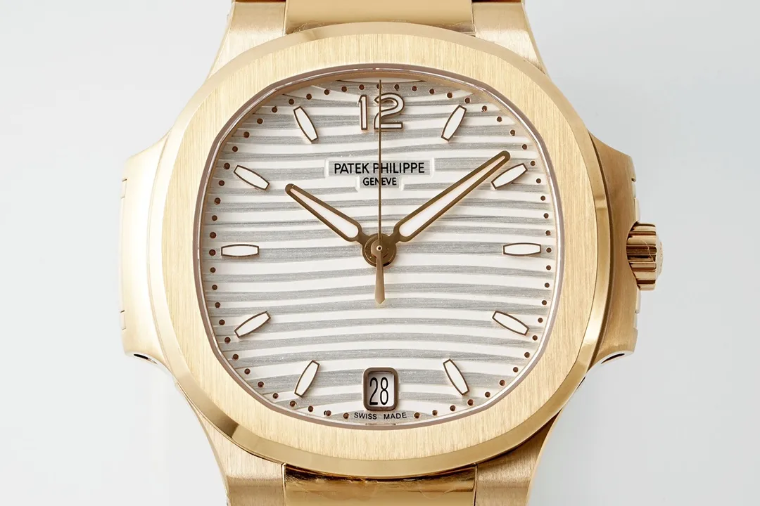 Patek Philippe Gold Nautilus Ladies Watch - view 3